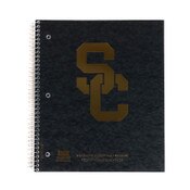 USC Troans Black SC Interlock 3-Subject Notebook